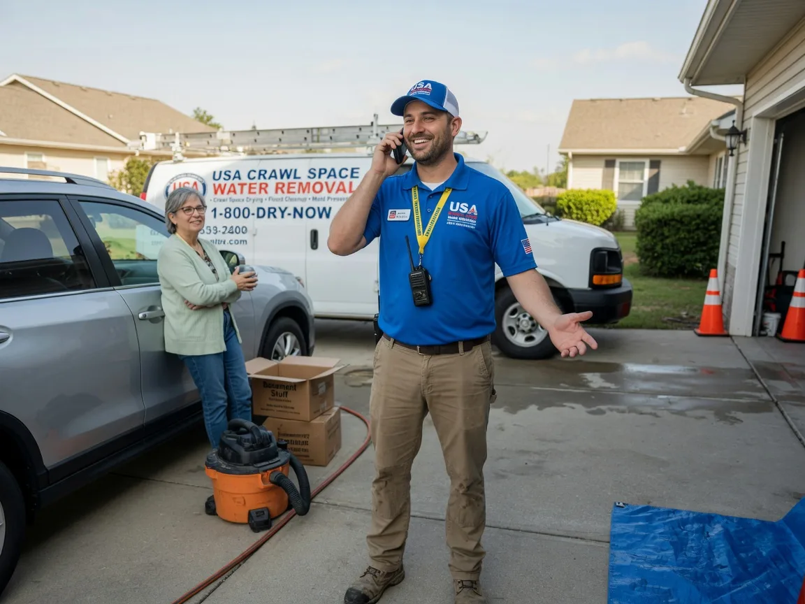 Crawl Space Water Removal Dwight, KS FAQs